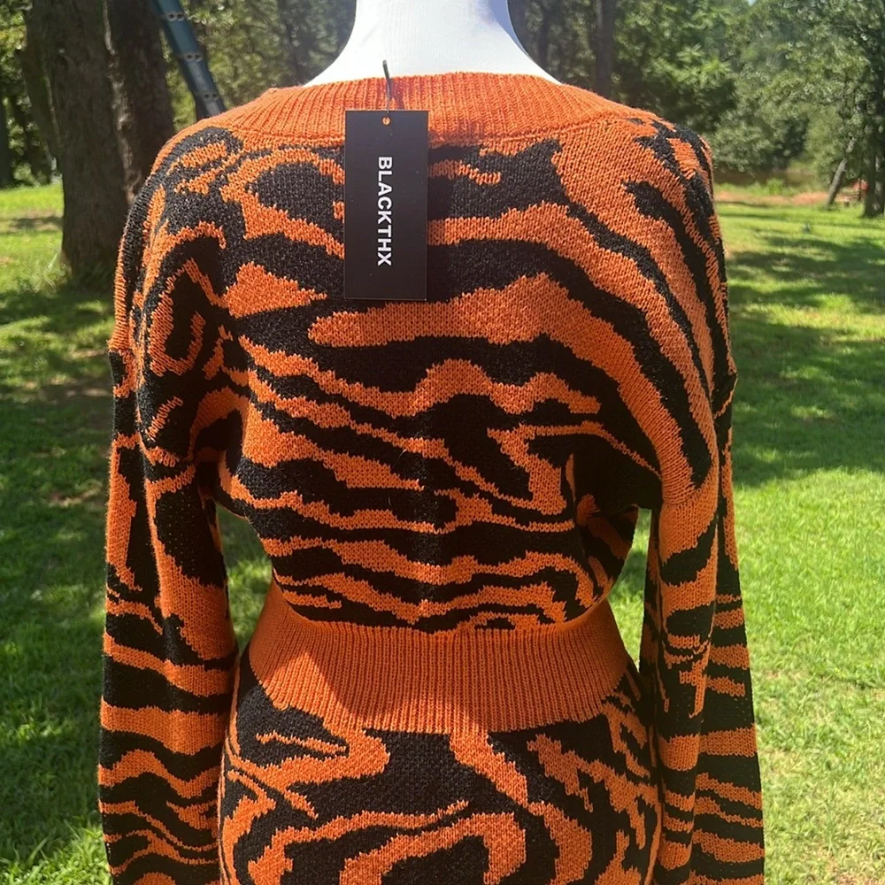 NWT BLACKTHX SWEATER DRESS ……. 416 - Picture 6 of 10